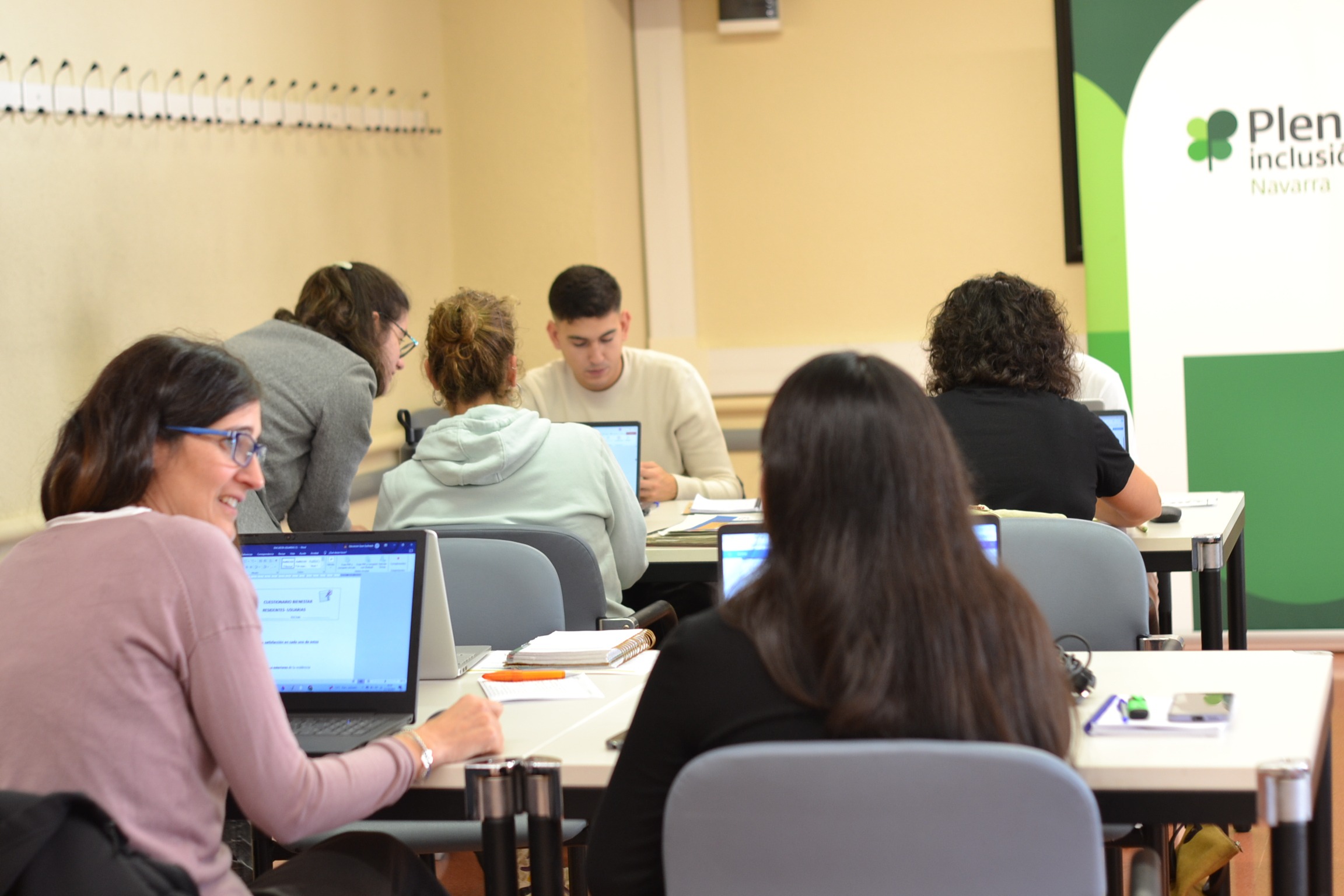 Ir a Curso de Lectura Fácil en Plena inclusión Navarra para profesionales