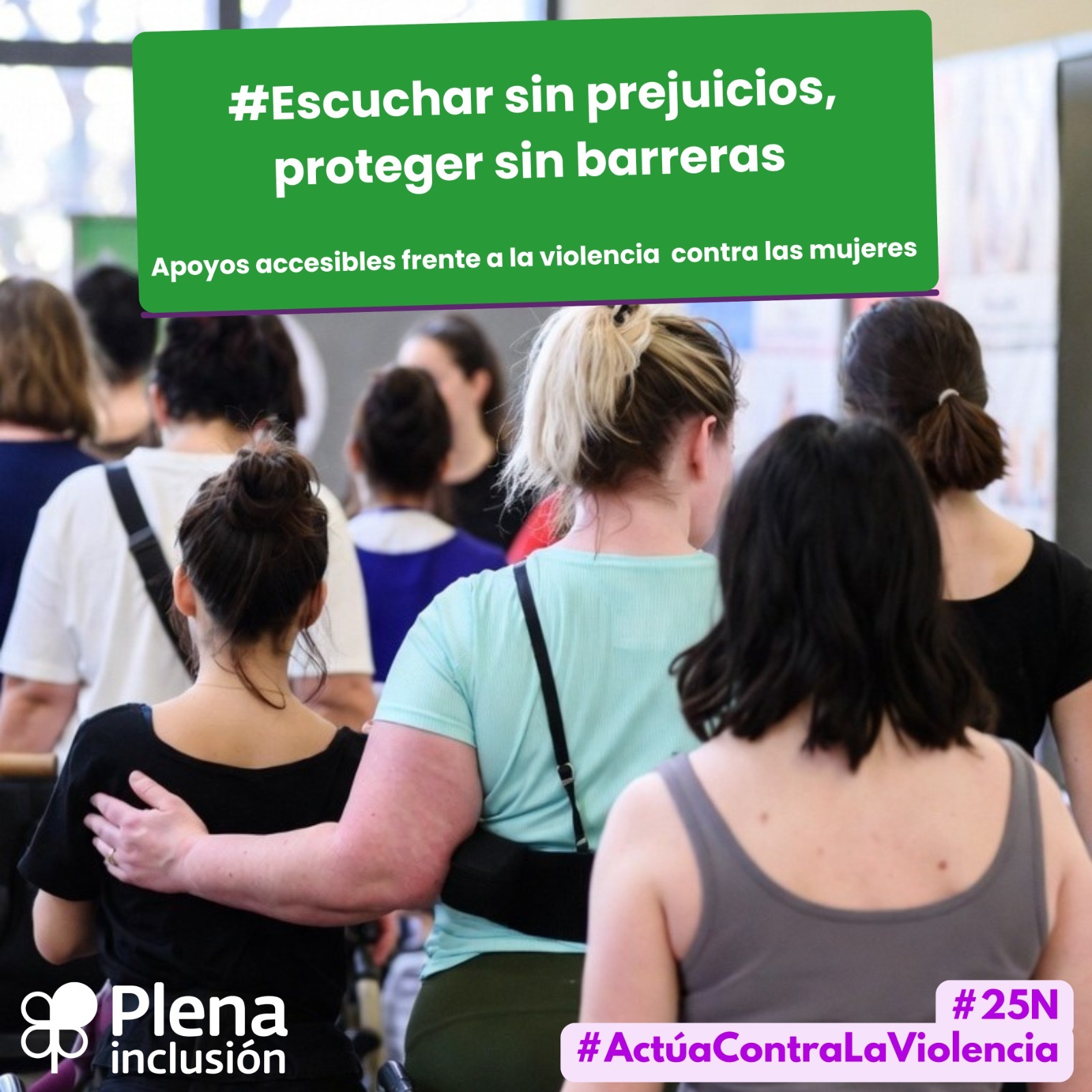 Ir a Plena inclusión demanda un mejor acceso de las mujeres con discapacidad intelectual a la protección frente a la violencia de género 