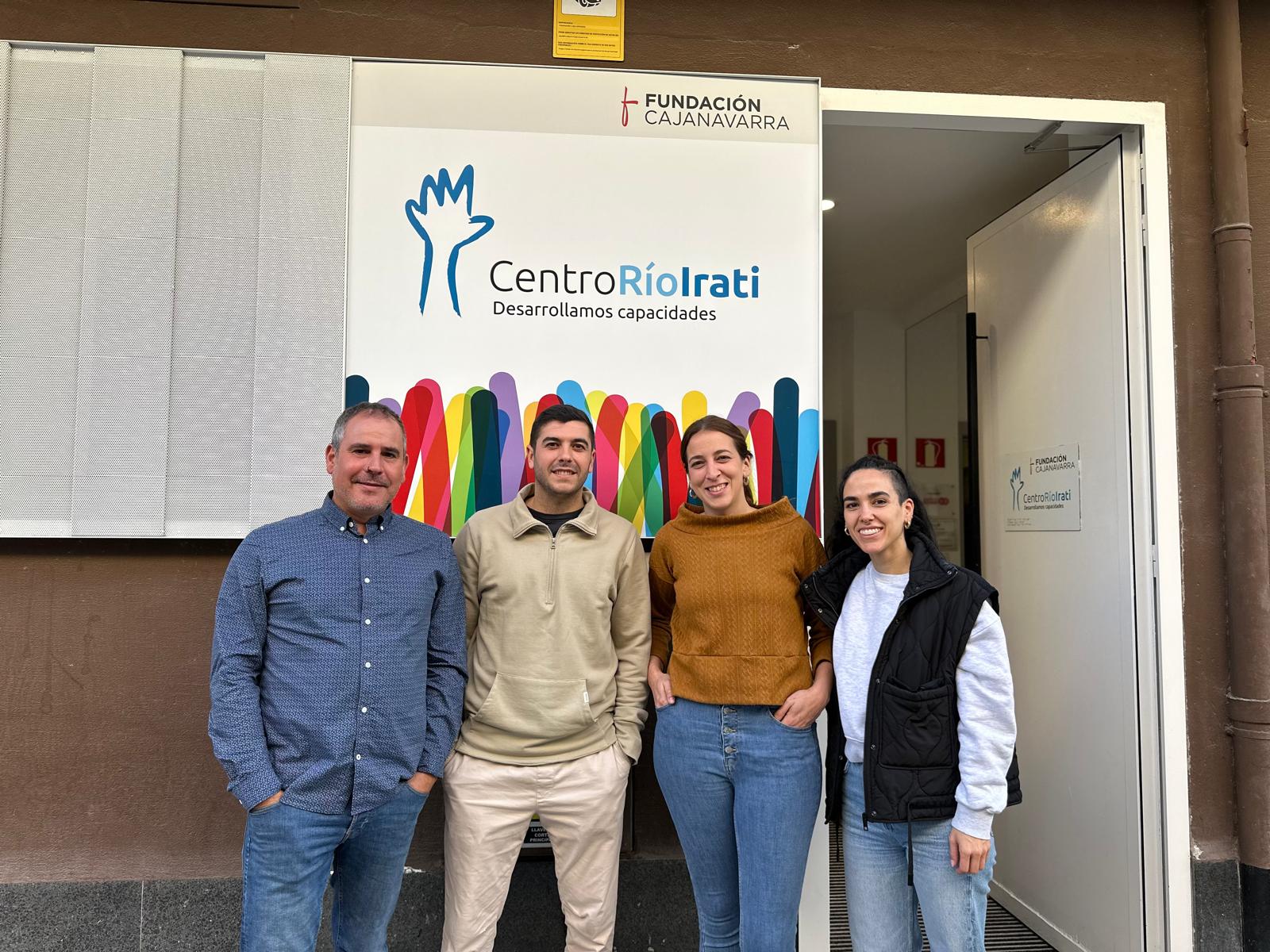 Ir a Plena inclusión Navarra se acerca al día a día del Centro Río Irati