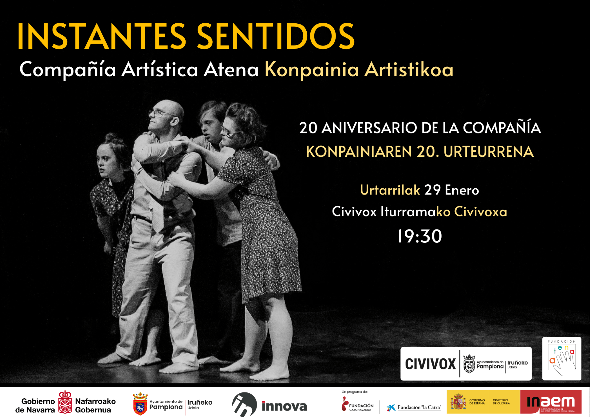 Ir a La Compañía Artística Atena estrena “Instantes Sentidos”: un viaje coreográfico tejido con la memoria del cuerpo y el alma. 
