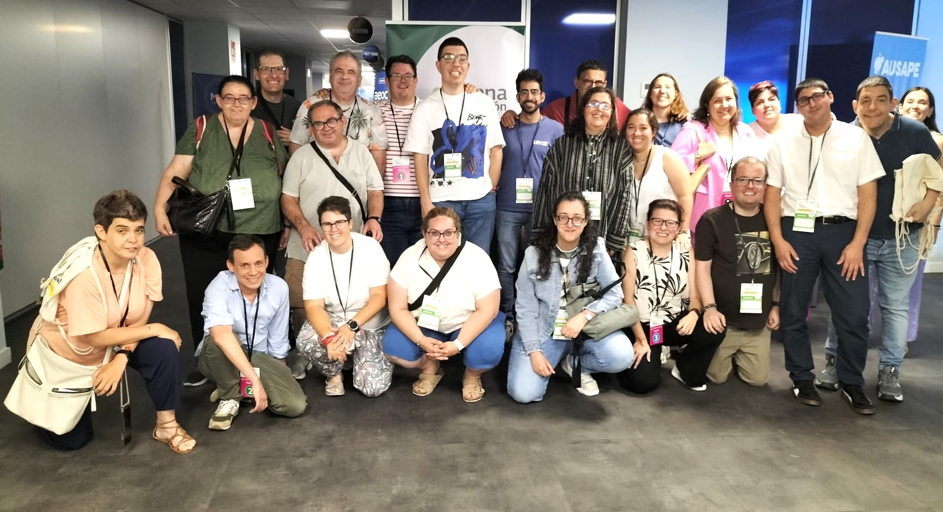 Ir a 100 personas con discapacidad intelectual y del desarrollo participan en un encuentro de líderes de Plena inclusión